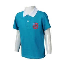 KD092 custom-made children's clothing POLO shirt design contrast collar POLO shirt POLO shirt store blue KD092 custom-made children's clothing POLO shirt design contrast collar POLO shirt POLO shirt store blue